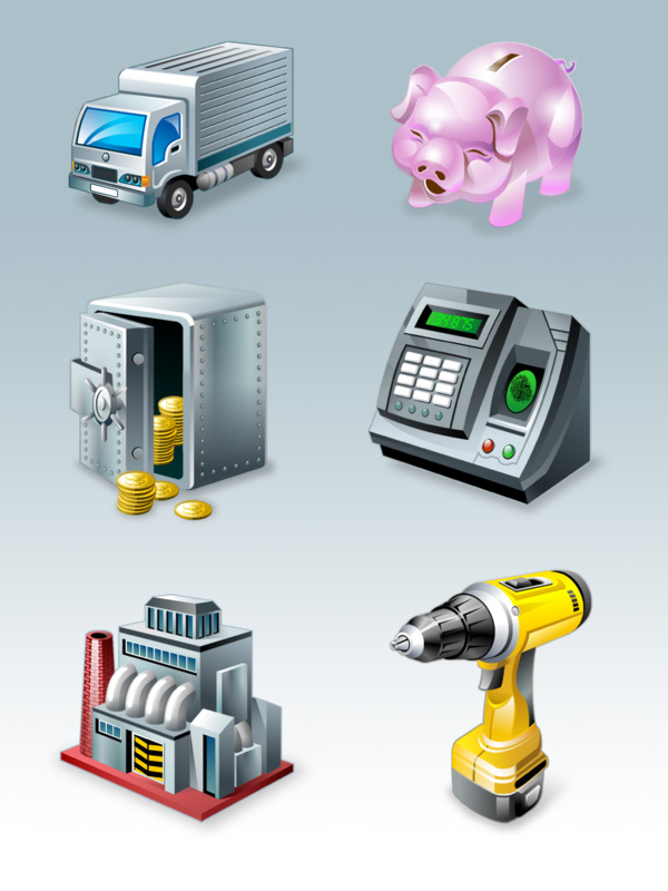 Real vista accounting icons